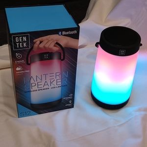 GenTek wireless LED lantern speaker